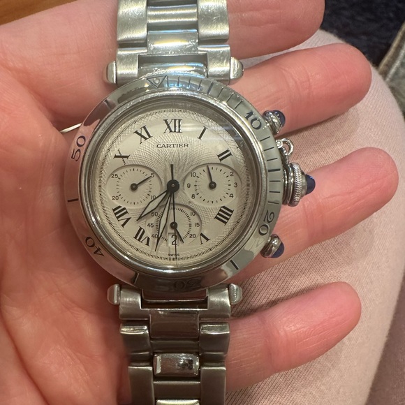 Cartier Pasha watch 38mm - Picture 10 of 11